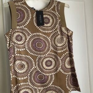 Sleeveless Silk Lafayette Blouse